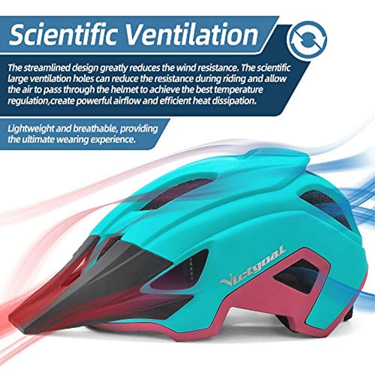 VICTGOAL Fahrradhelm MTB Helm