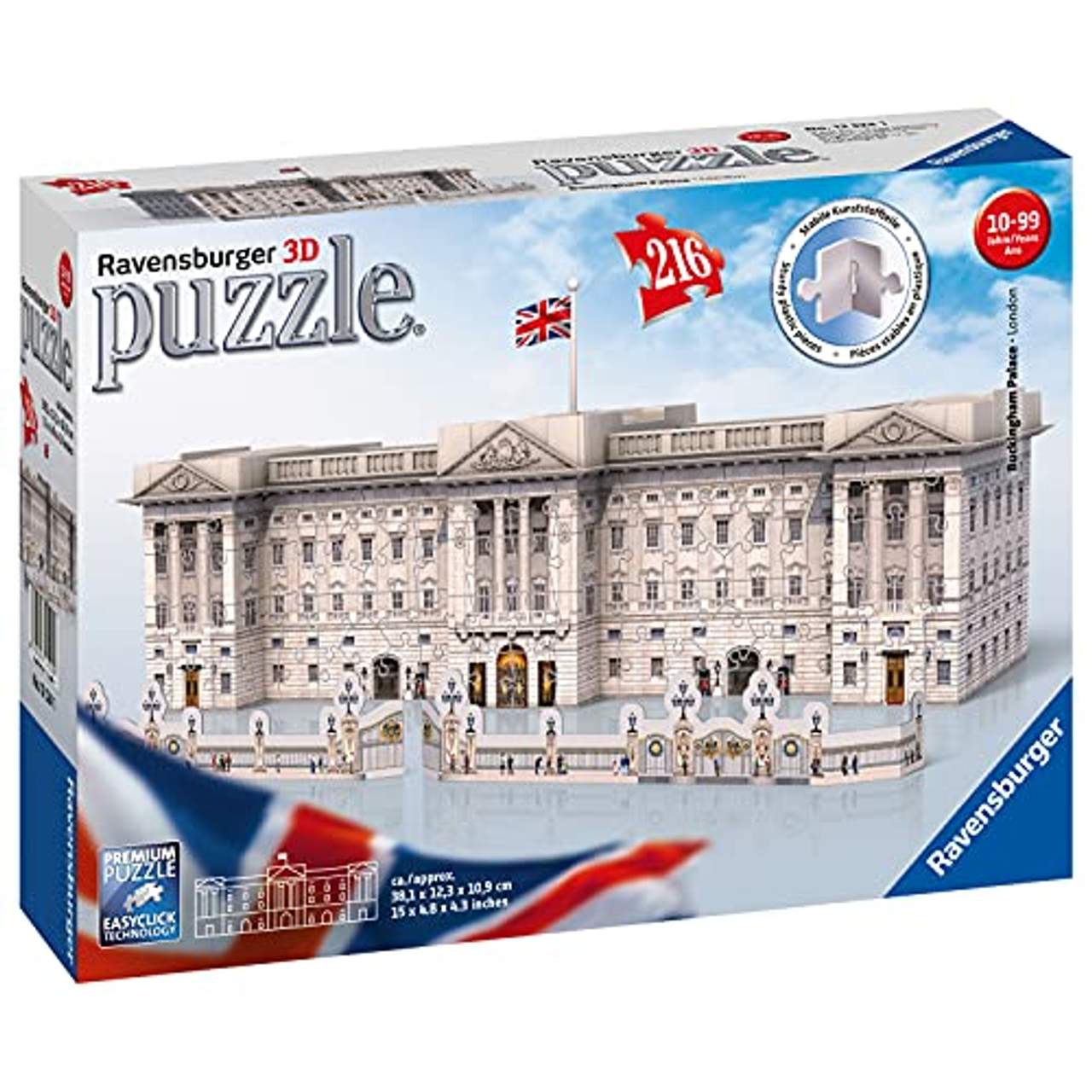 Ravensburger 12524" Buckingham Palace 3D-Puzzle