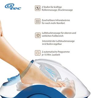Fußmassageroller Fußmassage Fuß Reflexzonen Wellness Fitnessrolle Massagegeräte 