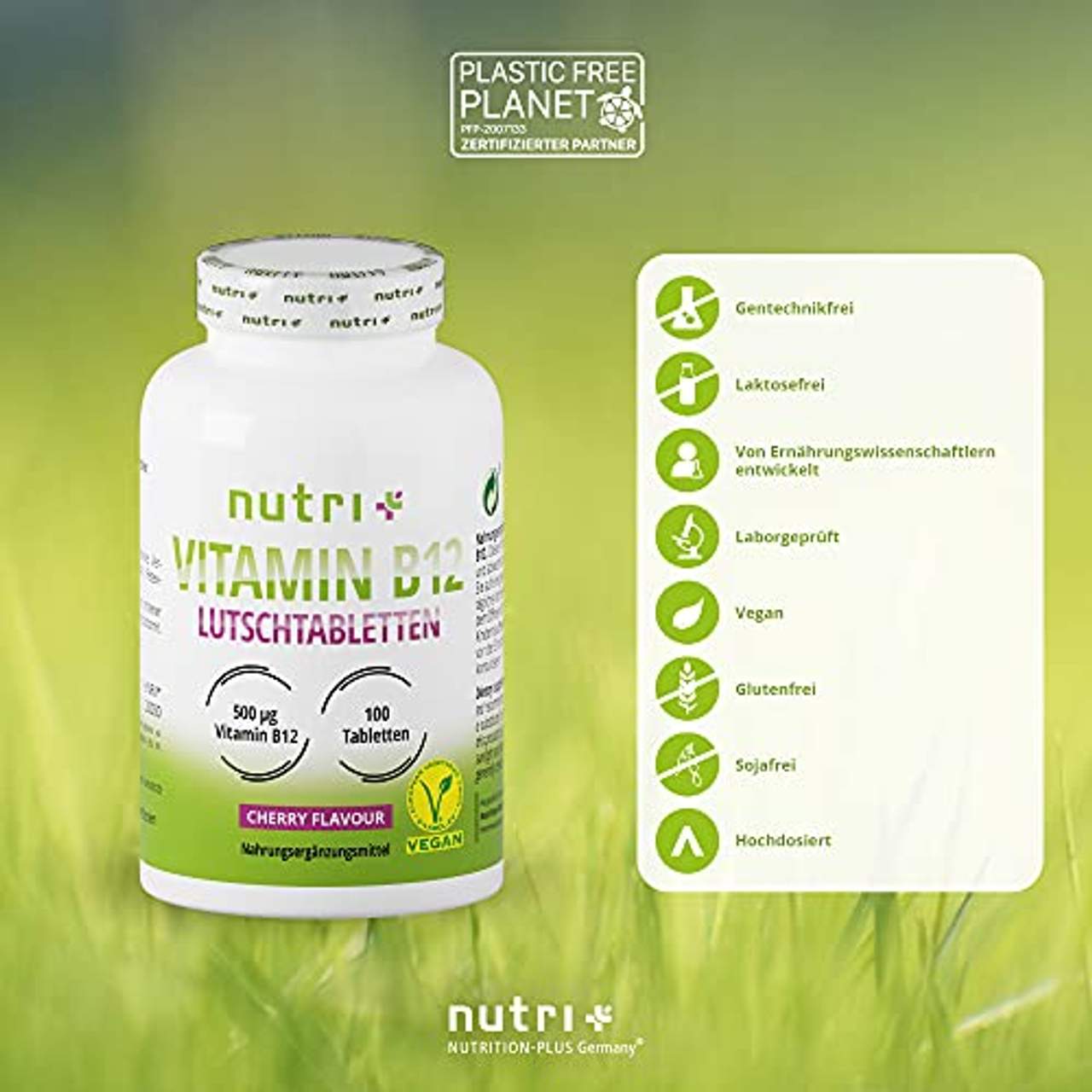 Nutri + Vitamin B12 Lutschtabletten