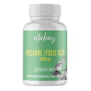 Vitabay Folsäure Folic Acid 1000 mcg