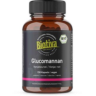 Glucomannan hochdosiert Bio 150 Kapseln