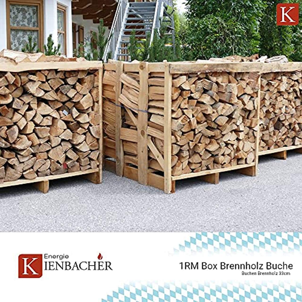 Buche 33cm RM Box Brennholz trocken Kaminholz ofenfertig Holz
