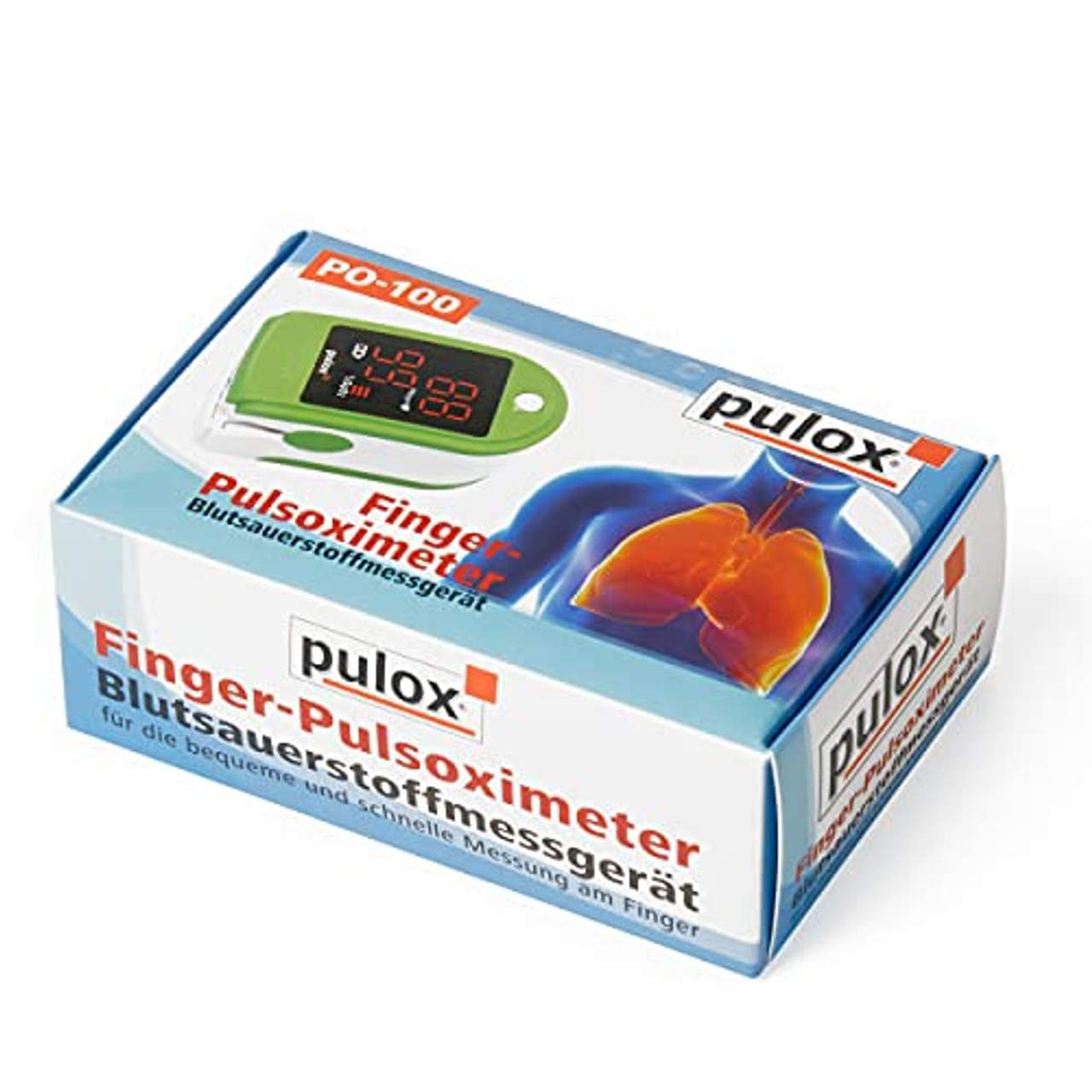 Pulsoximeter PULOX PO-100 Solo in grün