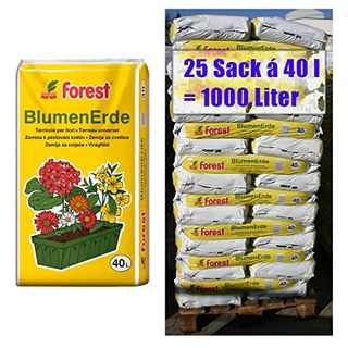 Blumenerde Forest 25 Sack (1.000Liter)