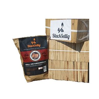 BlackSellig 24 Kg Anfeuerholz perfekt trocken und sauber
