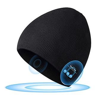 SOOFUN Geschenk für Männer und Frauen Bluetooth Mütze