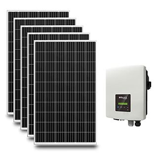 Solar Set Solax 1.550 Watt  Wechselrichter 330W Monokristallin Mikroinverter