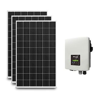Solar Set Solax 1.240 Watt Wechselrichter 330W Monokristallin Mikroinverter