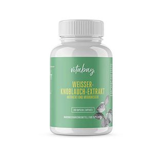 Vitabay Weißer-Knoblauch-Extrakt 100 vegane Kapseln
