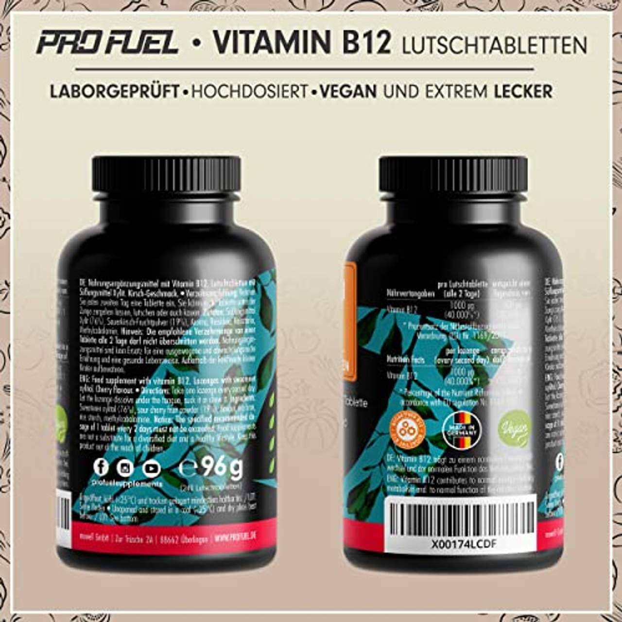 Vitamin B12 Lutschtabletten 240x