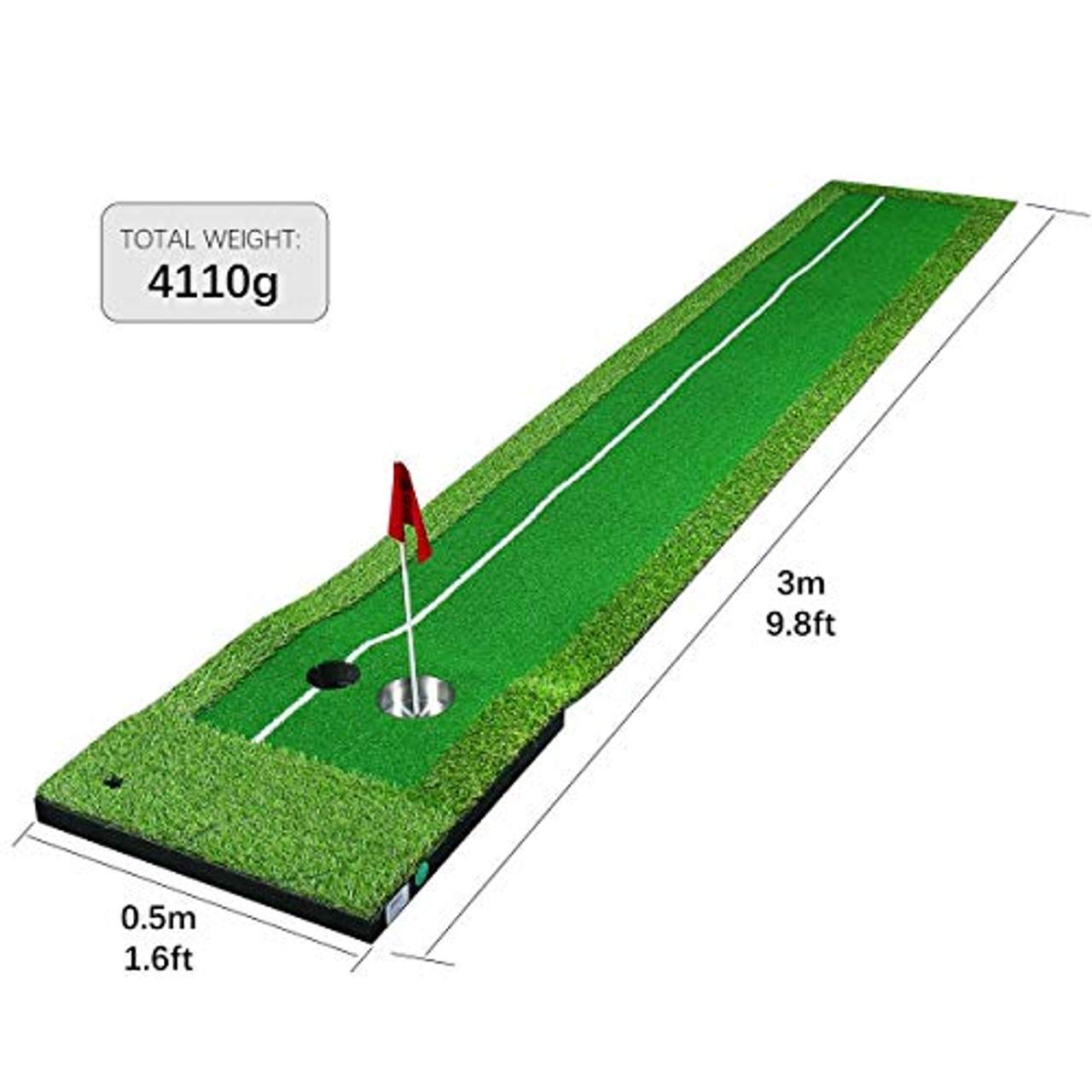 Golf Puttingmatte 0.5 * 3M