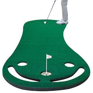 Crestgolf Golf Putting Matte Golf Übungsmatte Persönliche Übungsmatte