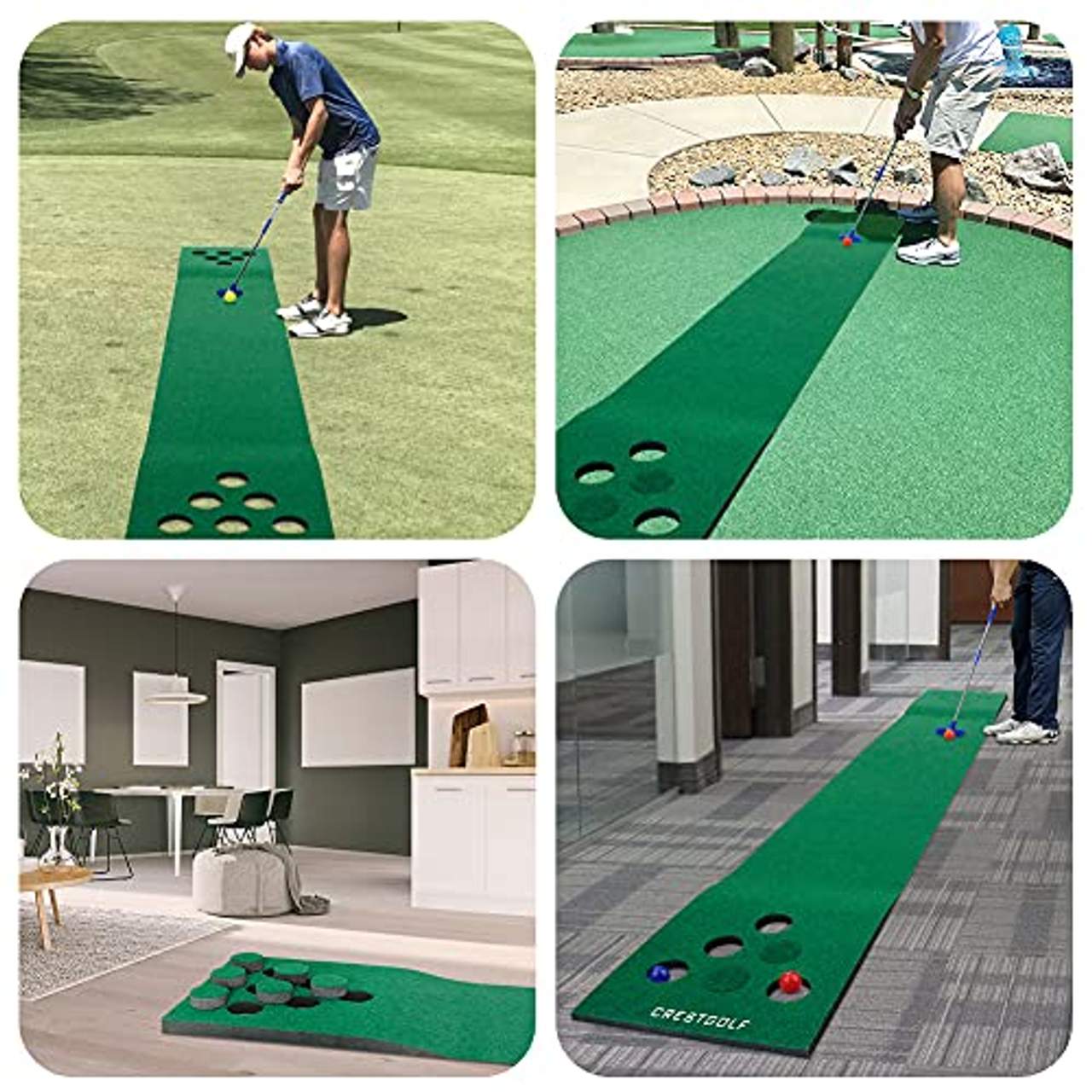 Kofull Golf Puttingmatte Puttingmatte Golf Indoor（kostenlose