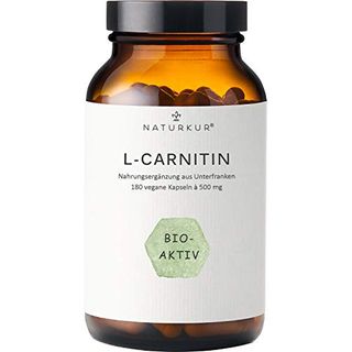 Naturkur L-Carnitin 180 vegane Kapseln im Apothekerglas
