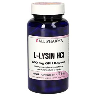 Gall Pharma L-Lysin HCl 500 mg GPH Kapseln 100 Stück