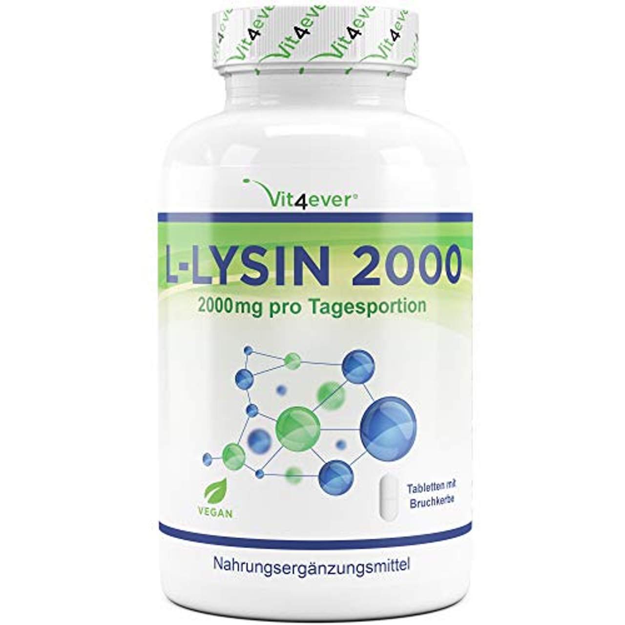 Vit4ever L-Lysin 2000 365 Tabletten