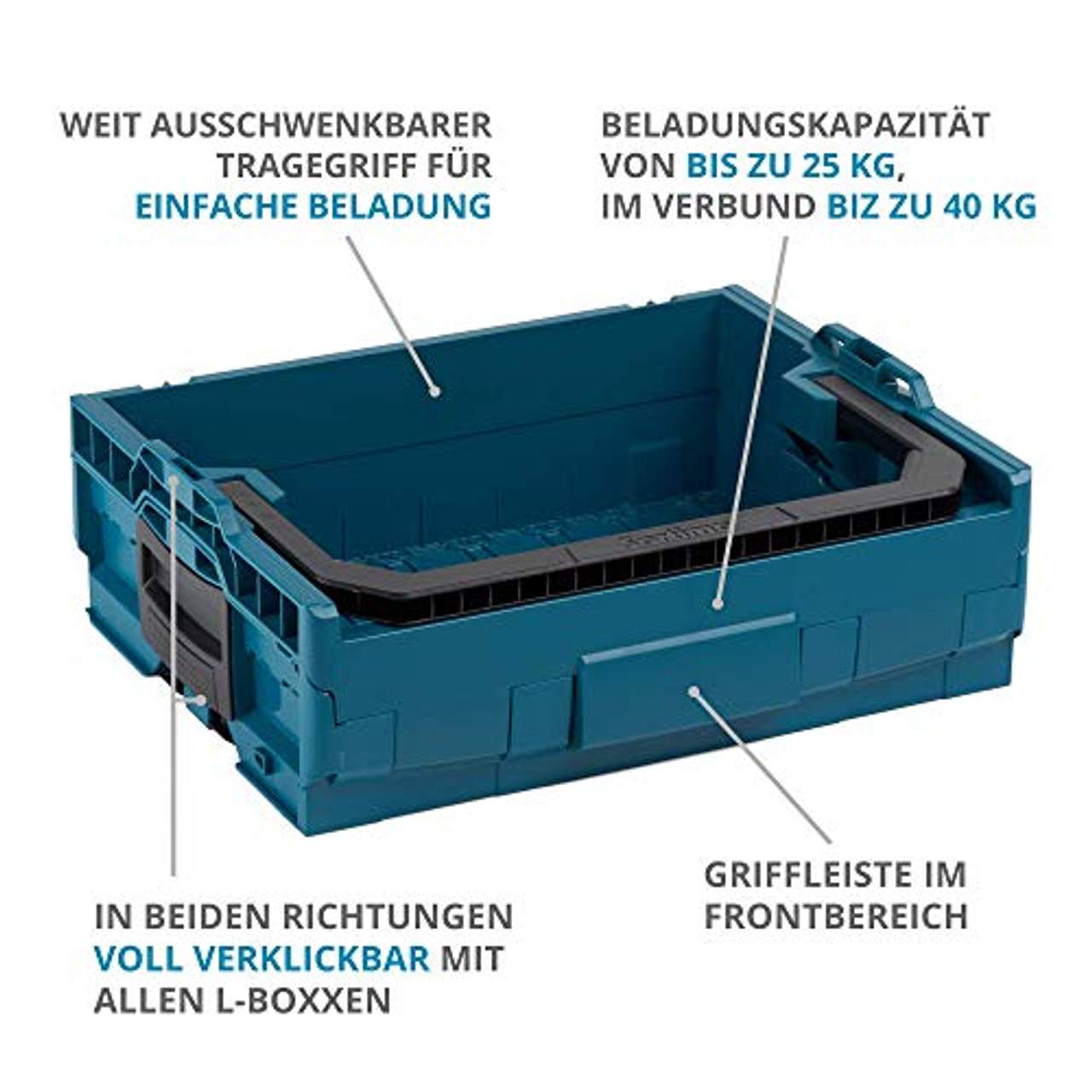 Bosch Sortimo LT-Boxx 136 grün