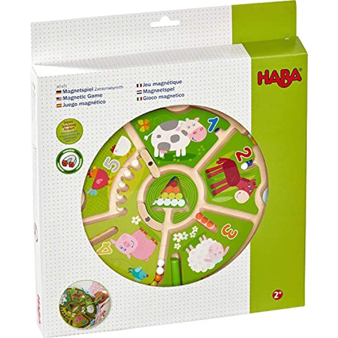 HABA 301473 Magnetspiel Zahlenlabyrinth