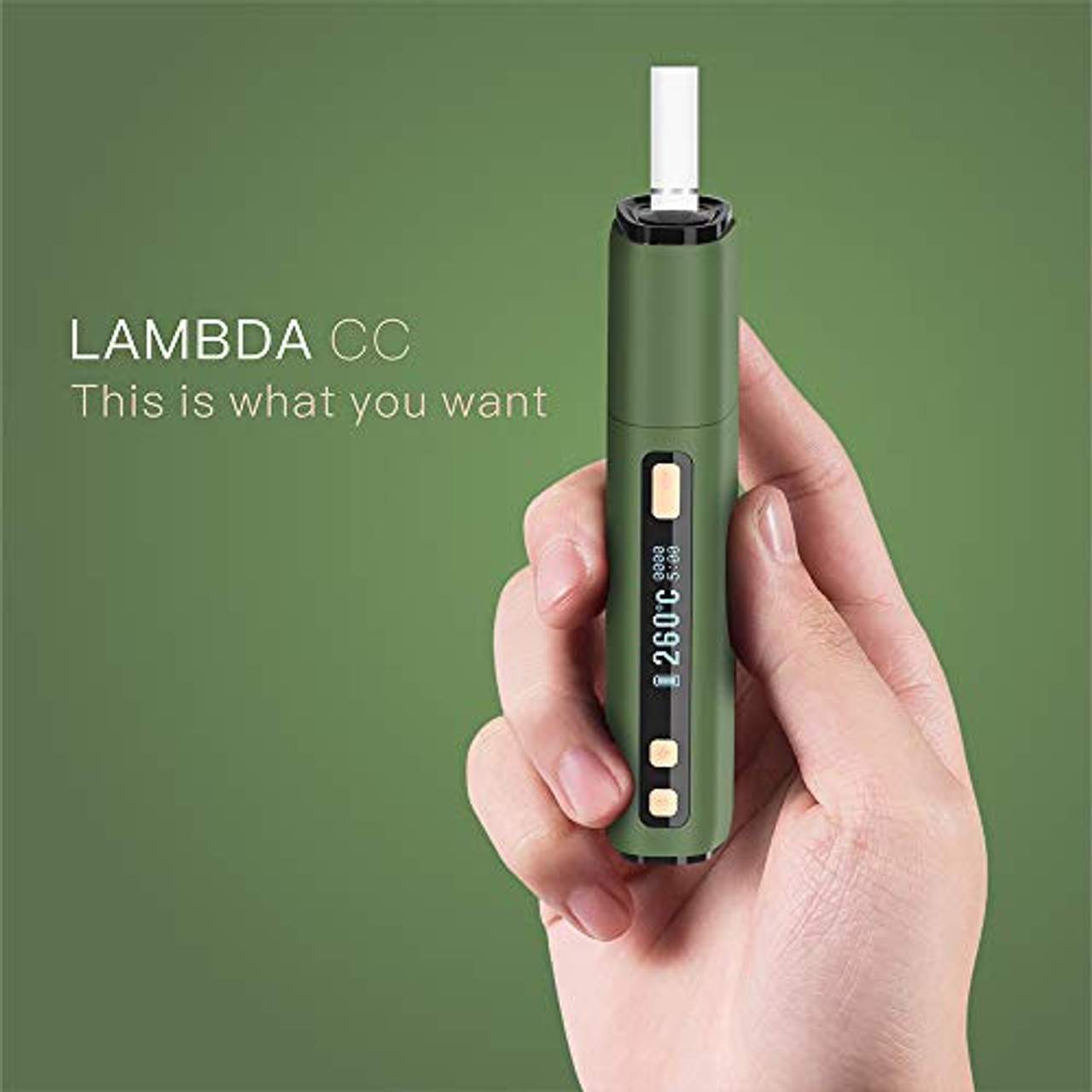 LAMBDA CC Tabakerhitzer Heat-not-Burn-Starterkit