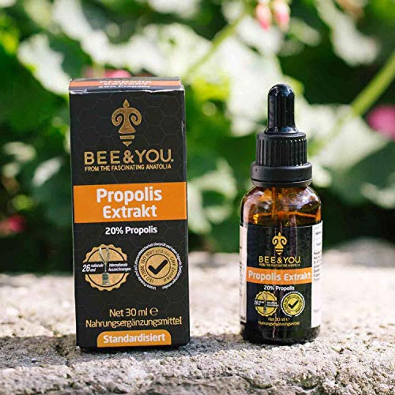 Bee&You Propolis Extrakt Tropfen 20% x 2