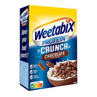 Weetabix Protein Crunch Schoko Frühstückscerealien 1 x 450 g