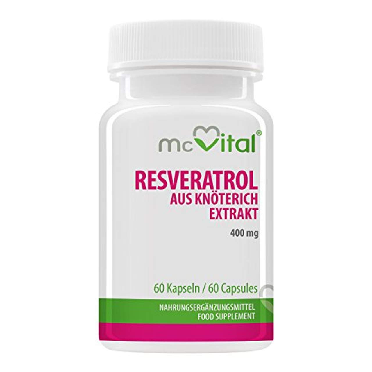 McVital Resveratrol Aus Knöterich Extrakt 400 mg