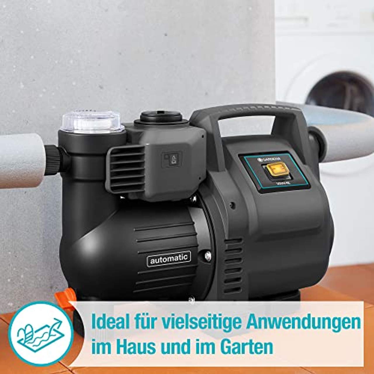 Gardena Hauswasserautomat 3500/4E: Robuste Hauswasserpumpe