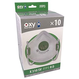 Oxyline X 310 SV FFP3 R D Atemschutzmaske Halbmaske Staubmaske Atemmaske