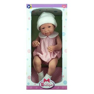 JC Toys La Newborn Realistische 17 "anatomisch korrekte" Real Girl "Babypuppe