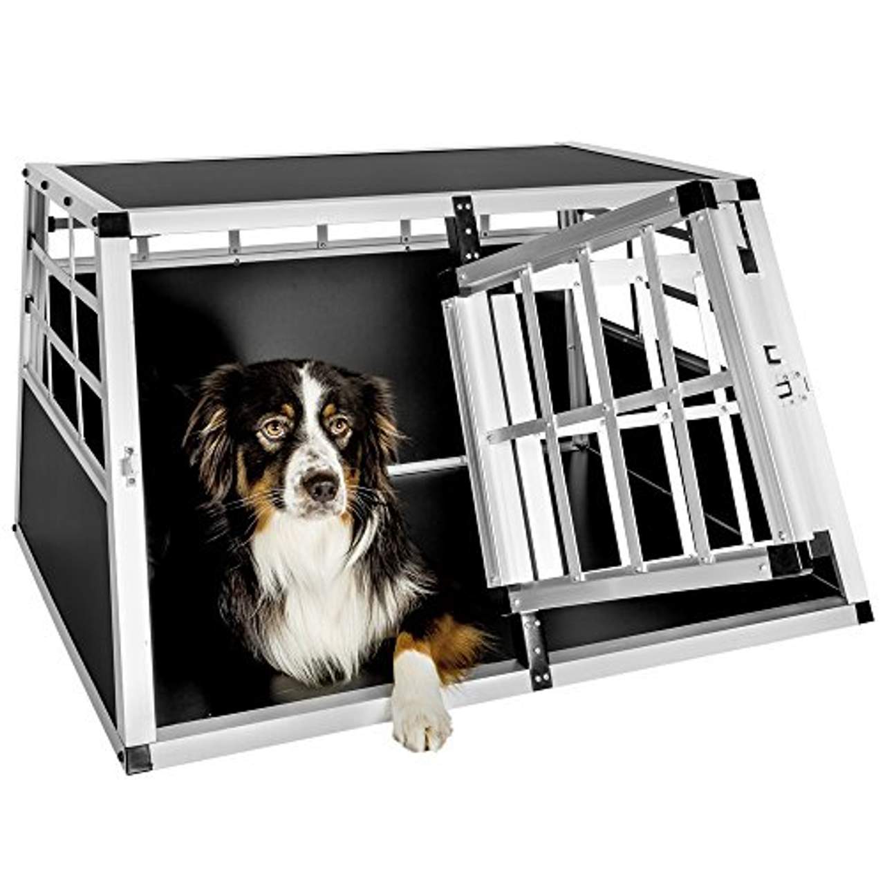TecTake Alu Hundetransportbox -Diverse Größen-