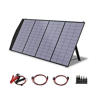 Tragbar Faltbare Solarpanel Solarmodul 80W 12V USB Ladegeräte Camping Handy DHL 