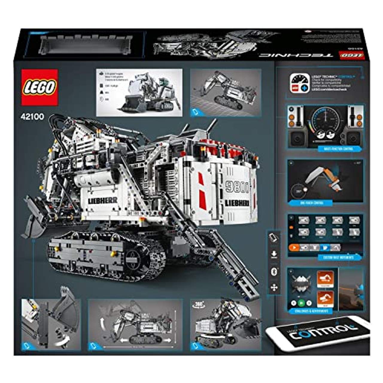 LEGO 42100 Technic Liebherr Bagger R 9800