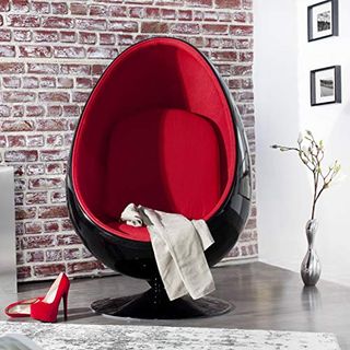 Design Retro Lounge Sessel Sitzei, EGG BALL