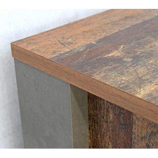 Forte Clif Kommode mit 3 Türen und 2 Schubkästen