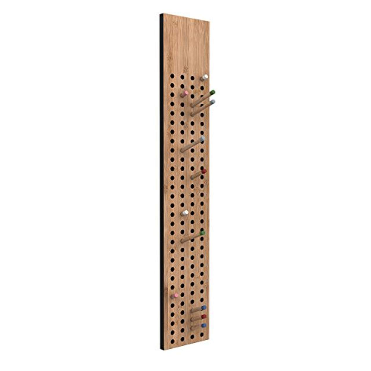 Dänische Wand-Garderobe modern aus zertifiziertem Bambus Holz