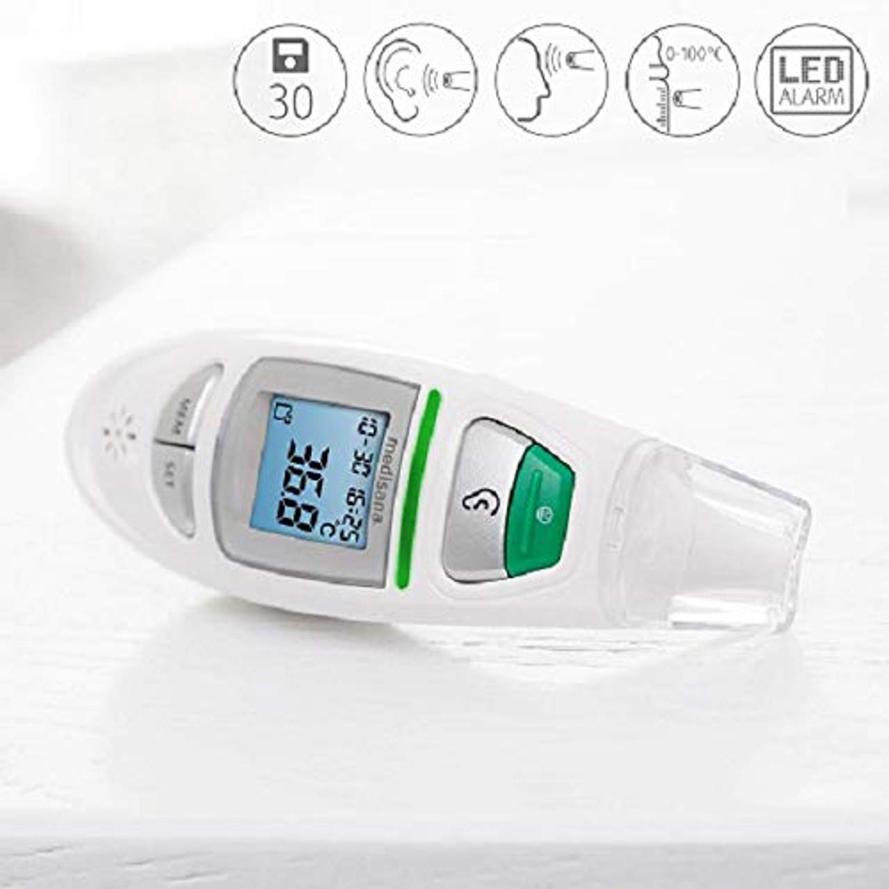 Medisana TM 750 digitales 6in1 Infrarot-Fieberthermometer