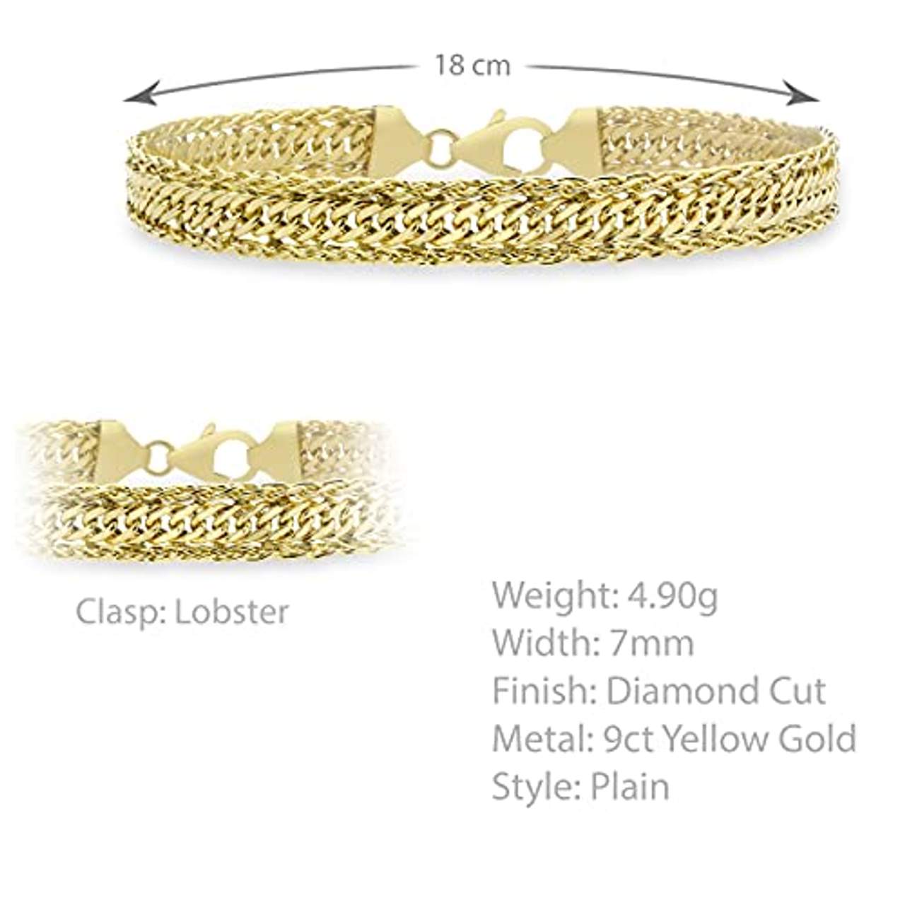 Carissima Gold Damen Armband 9 Karat