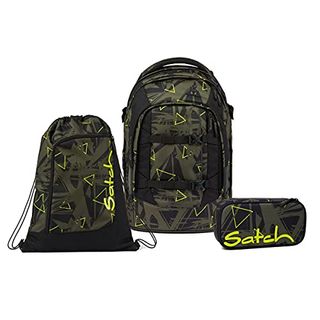 Satch Pack Schulrucksack Set 3tlg