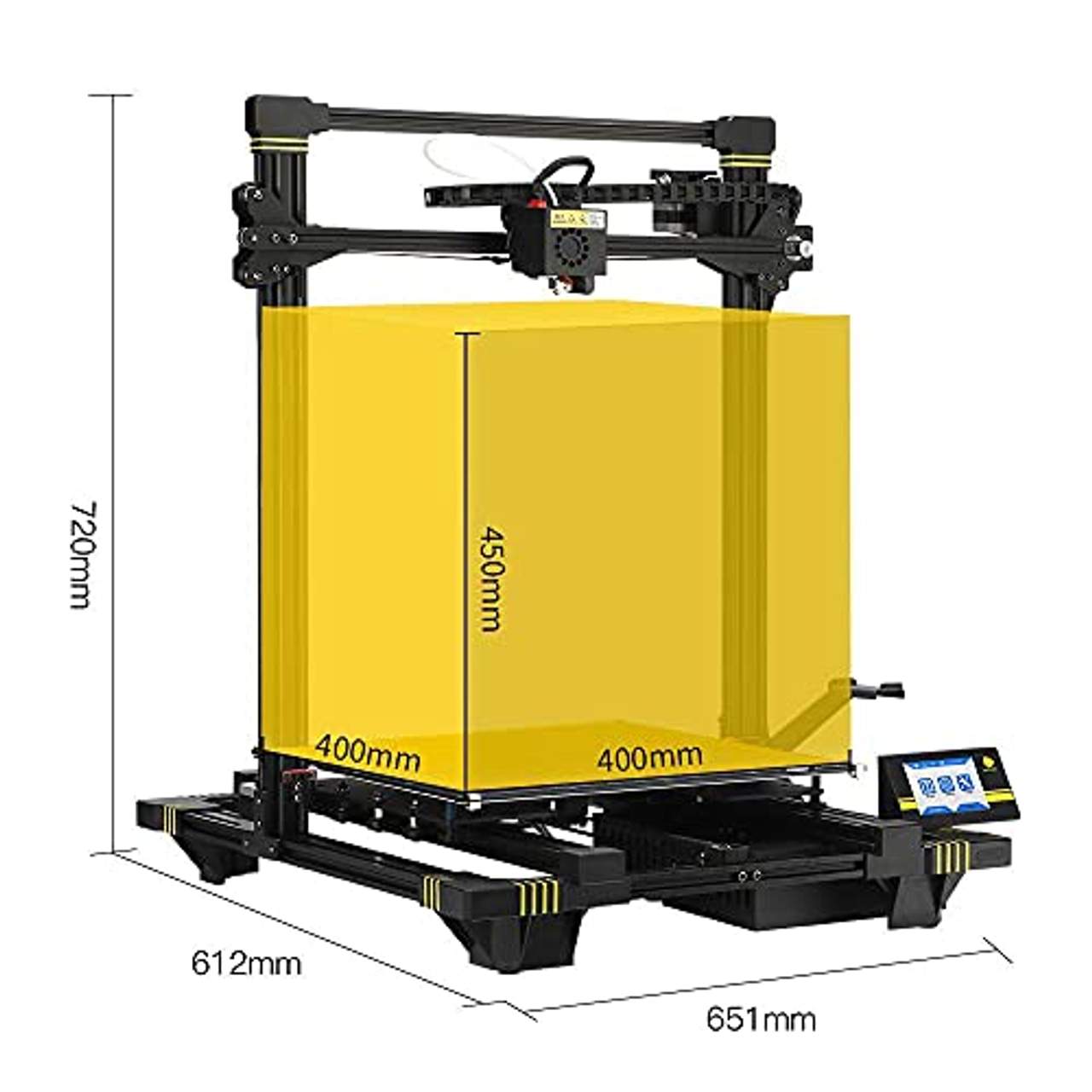 ANYCUBIC 3D Drucker mit Sehr Großem Bauraum 400 x 400 x 450mm