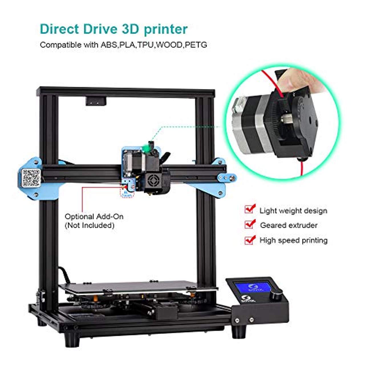 Sovol SV01 3D Drucker mit Direct Drive Extruder  