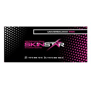 SKINSTAR Skiwax Starter Set ALL IN ONE Performance Skiwachs 7-teilig red 