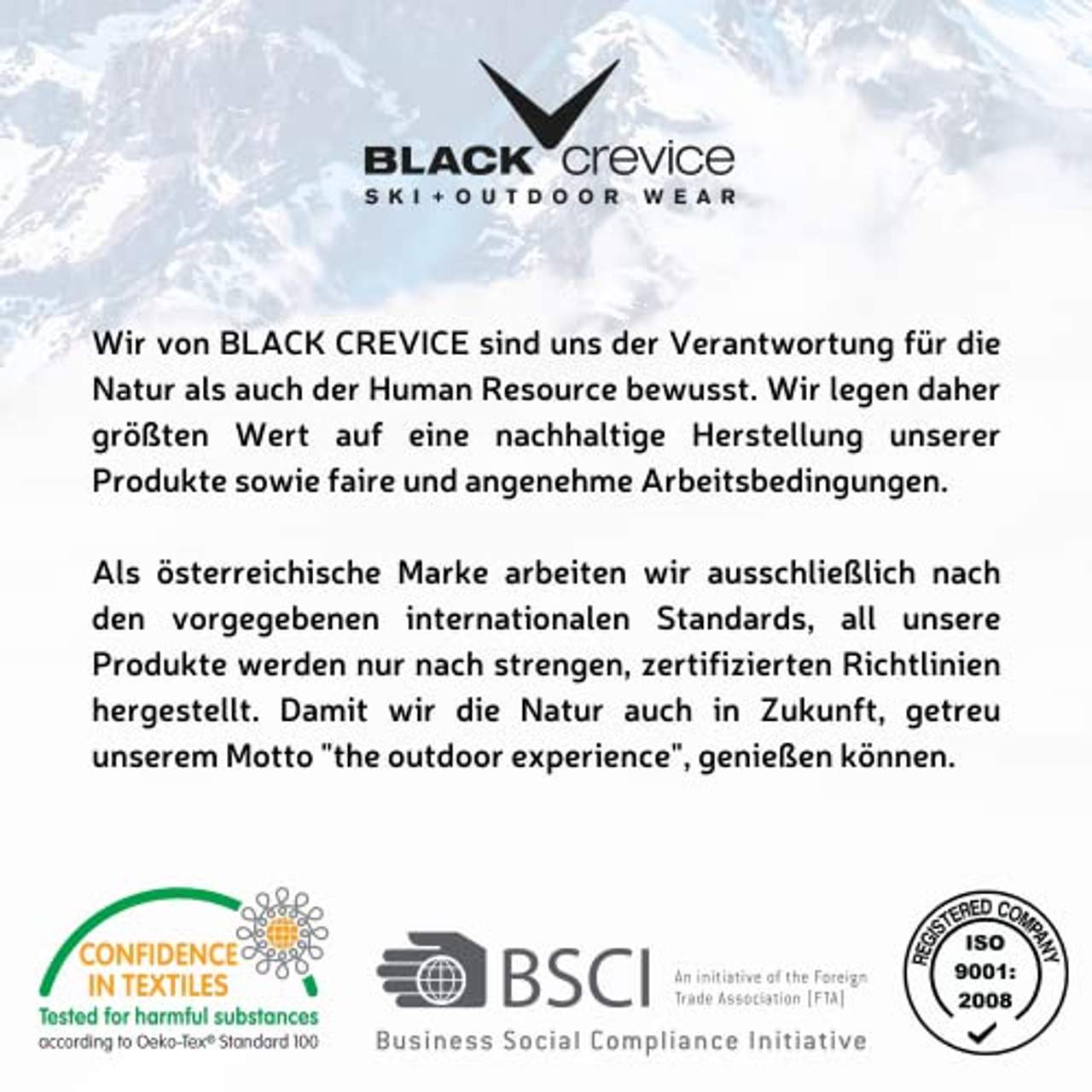 Black Crevice Unisex-Erwachsene Skistöcke