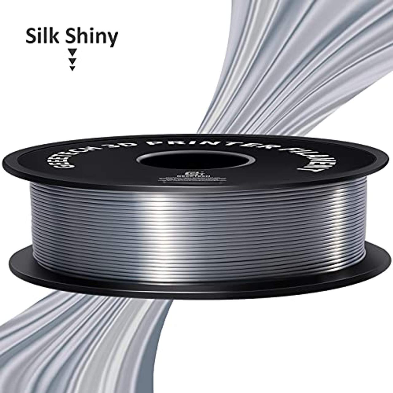 GEEETECH PLA Filament 1.75mm Silk Silber