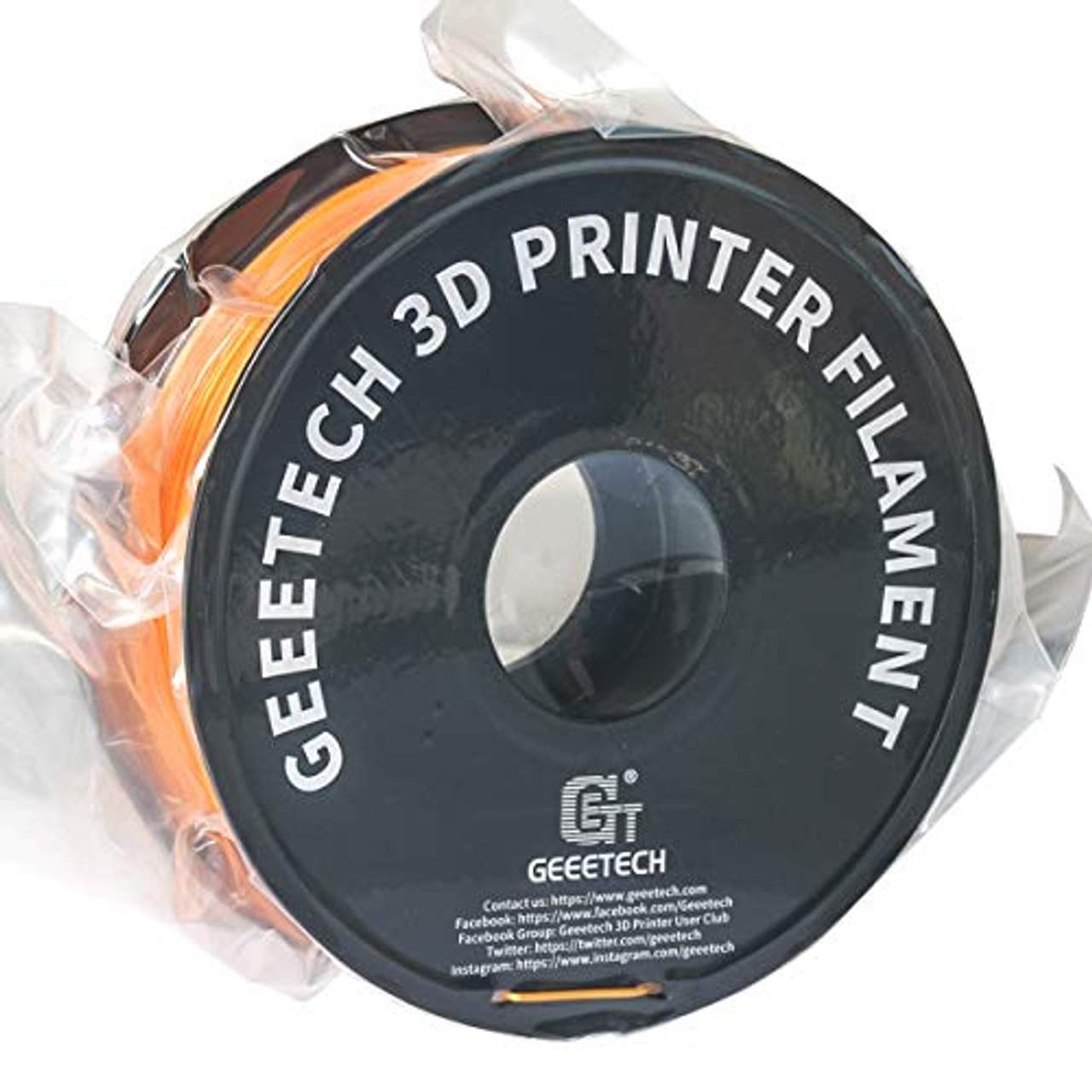 GEEETECH Filament PLA 1.75mm for 3D Drucker 1kg Spool
