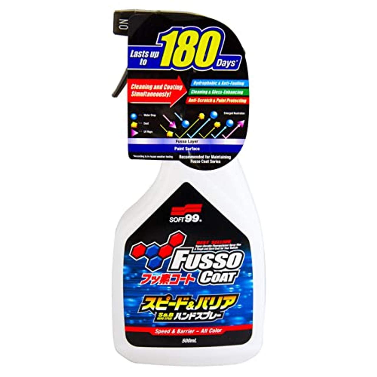 SOFT99 Fusso Coat Speed & Barrier Detailer 400ml