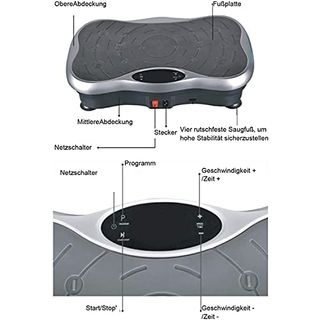 Y-NOT Vibrationsplatte Vibrationstrainer Trainingsgerät
