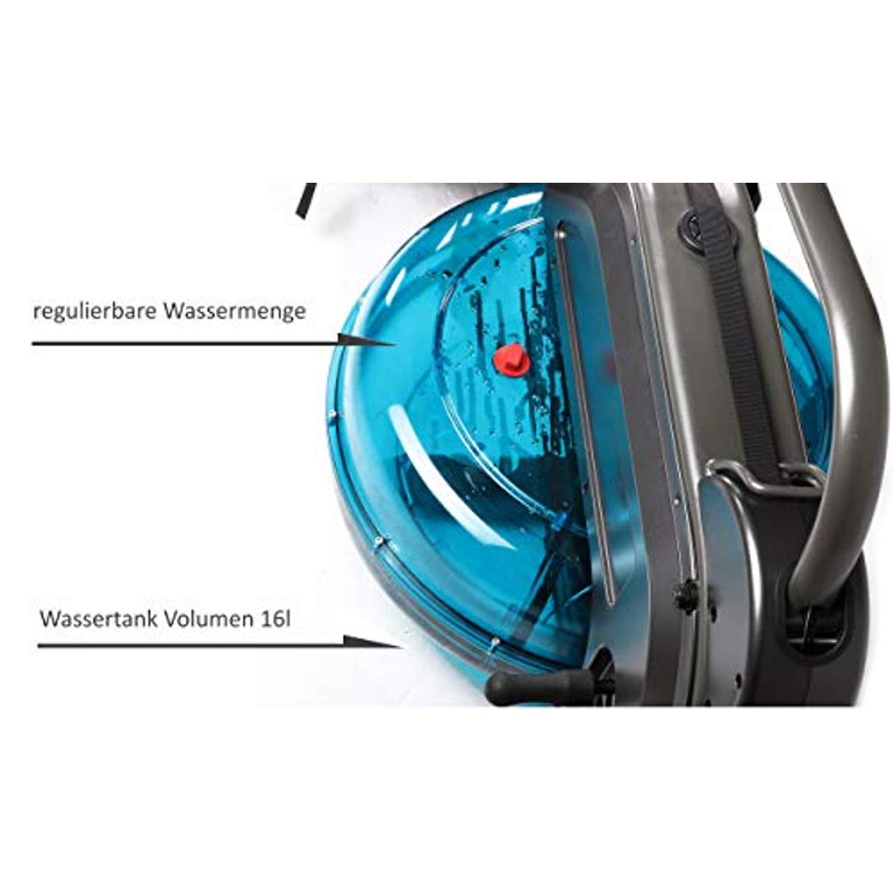 BODYCOACH Wasser-Rudergerät Rower Deluxe Ruderzugmaschine Wasserwiderstand