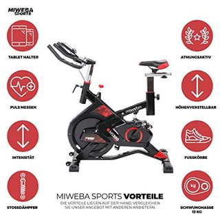 Miweba Sports Indoor Cycling MS300 Fitnessbike
