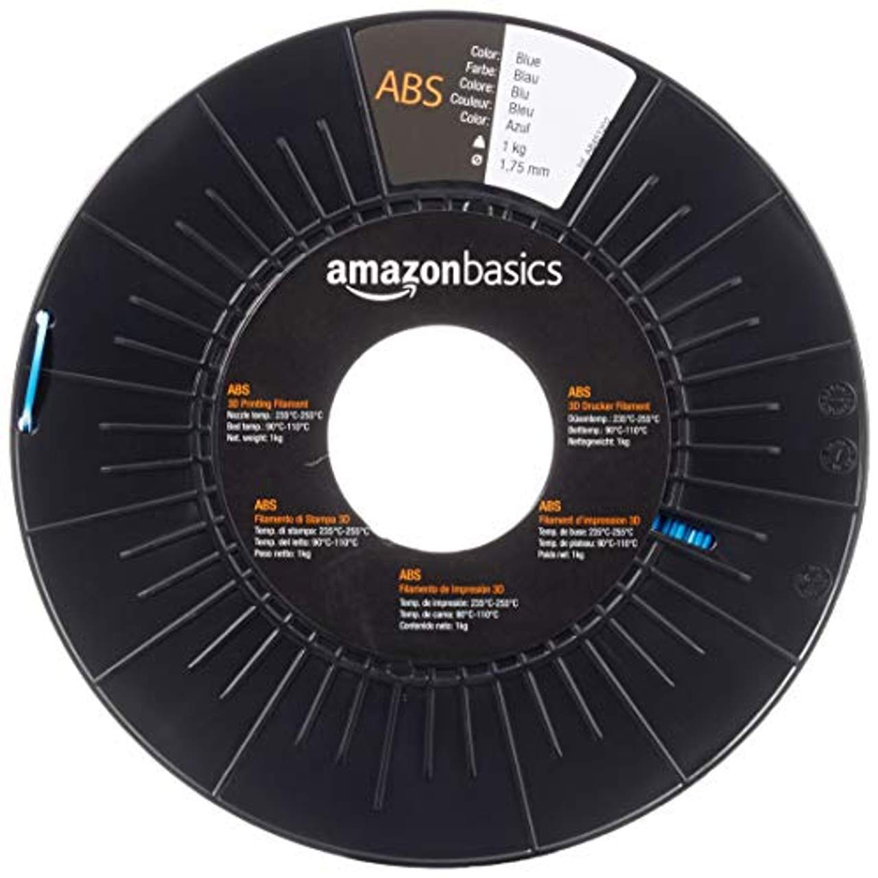 Amazon Basics 3D-Drucker-Filament aus ABS-Kunststoff